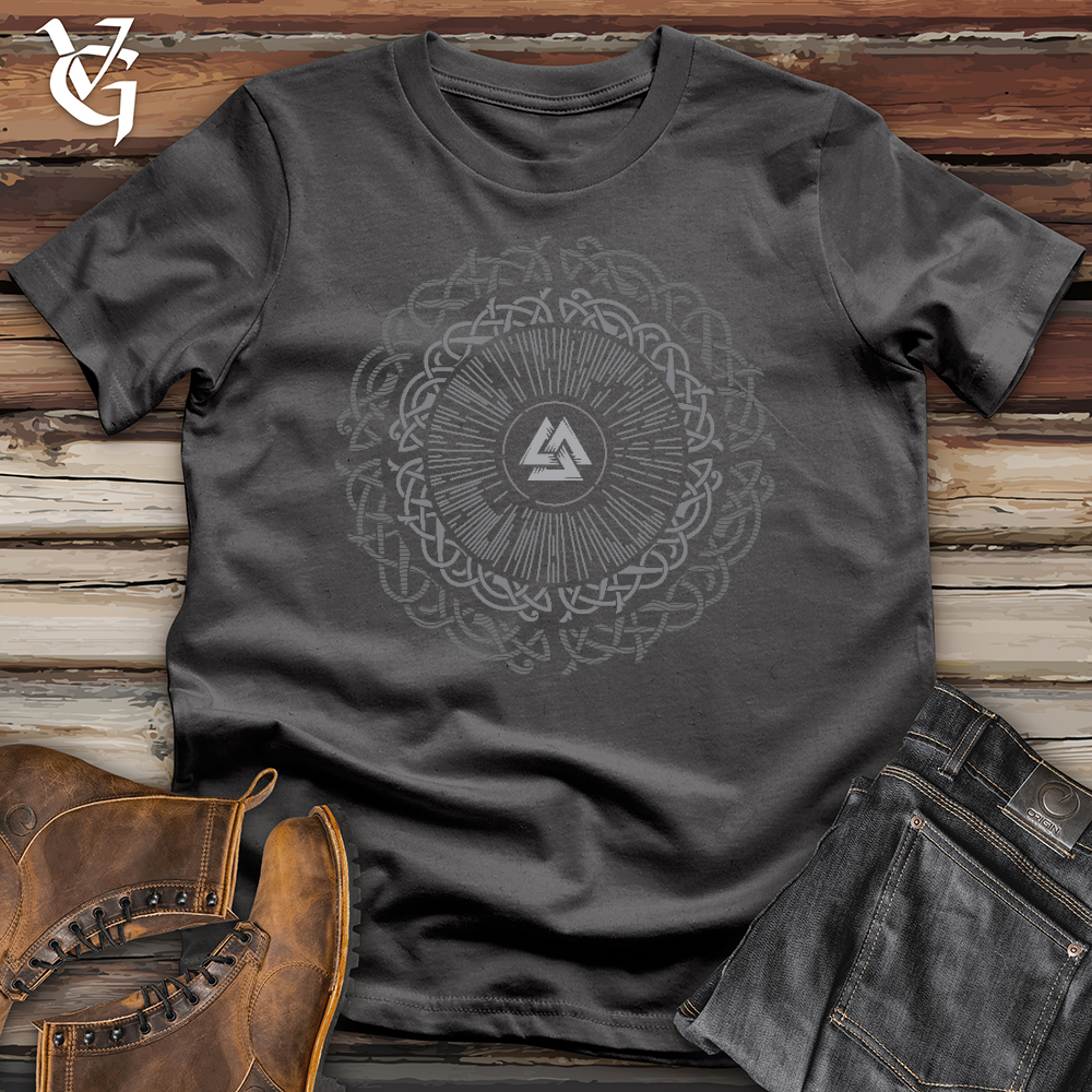 Viking Goods Ancient Round Celtic Softstyle Tee Charcoal / L