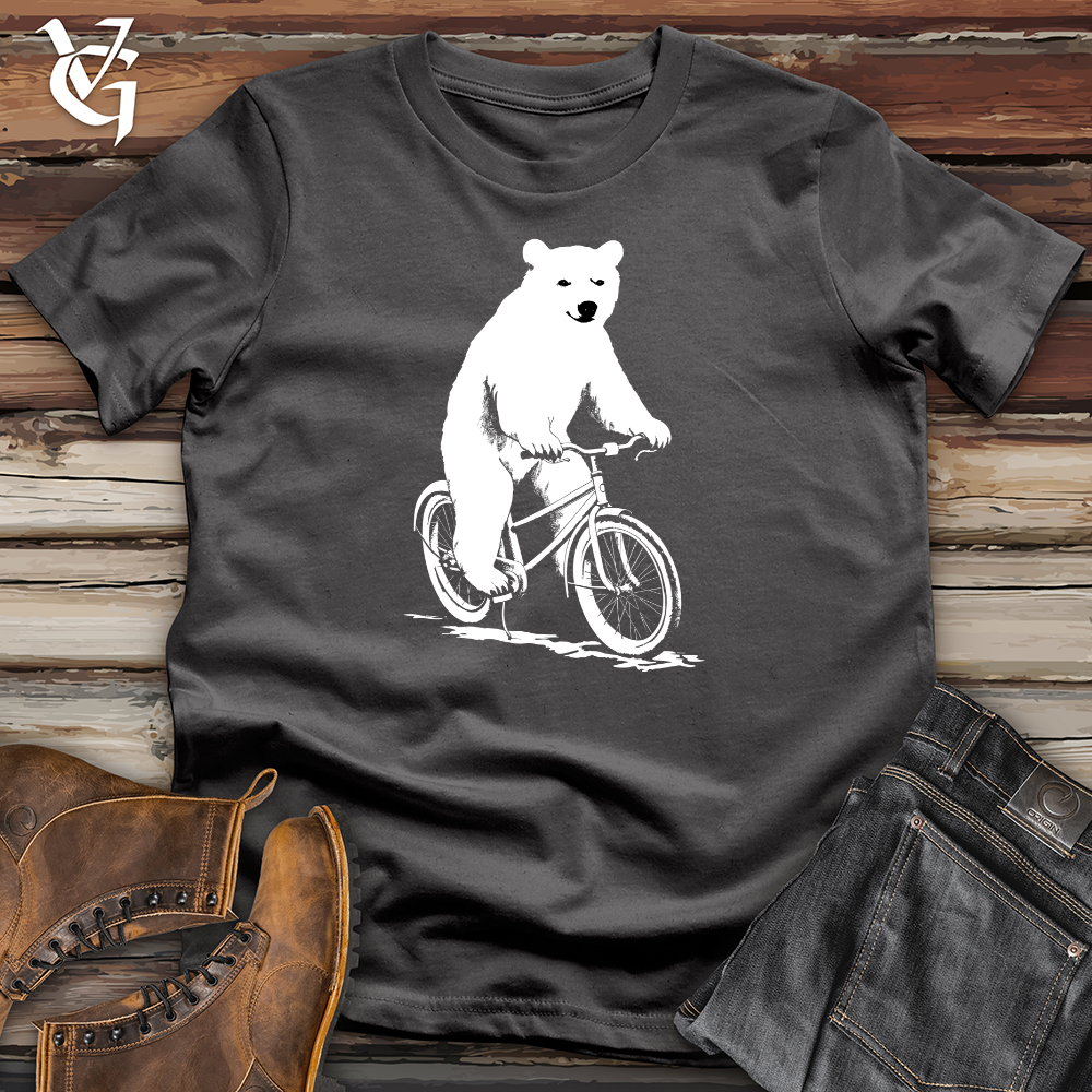 Viking Goods Arctic Cycle Bear Softstyle Tee Charcoal / L