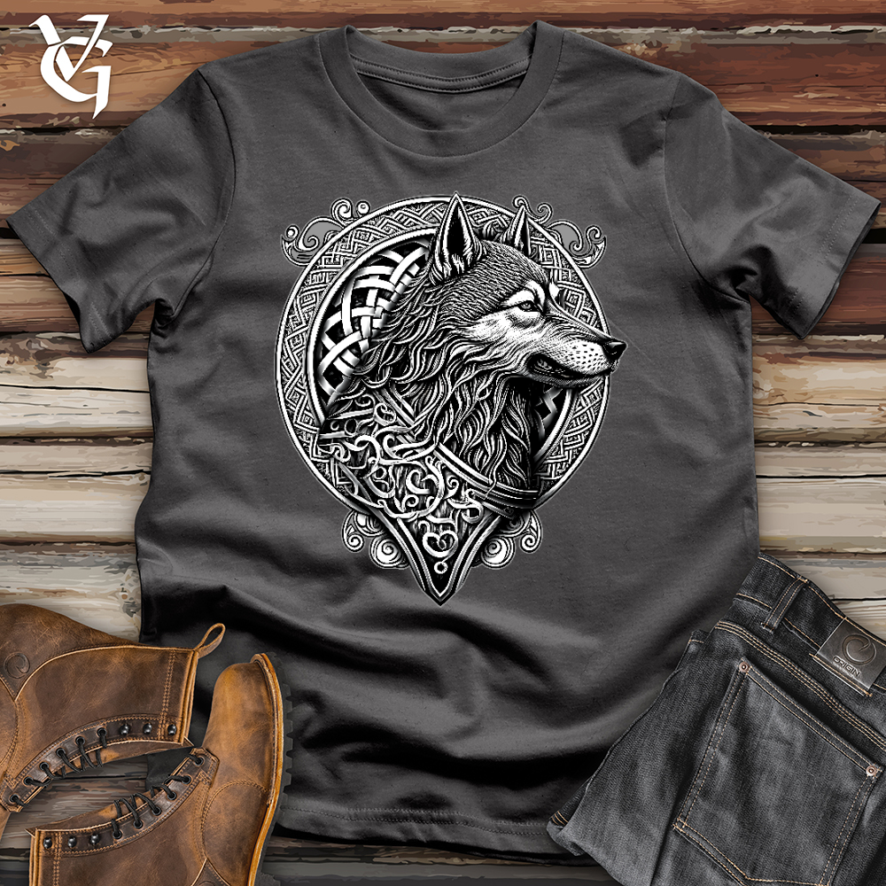 Viking Goods Armored Wolf Softstyle Tee Charcoal / L