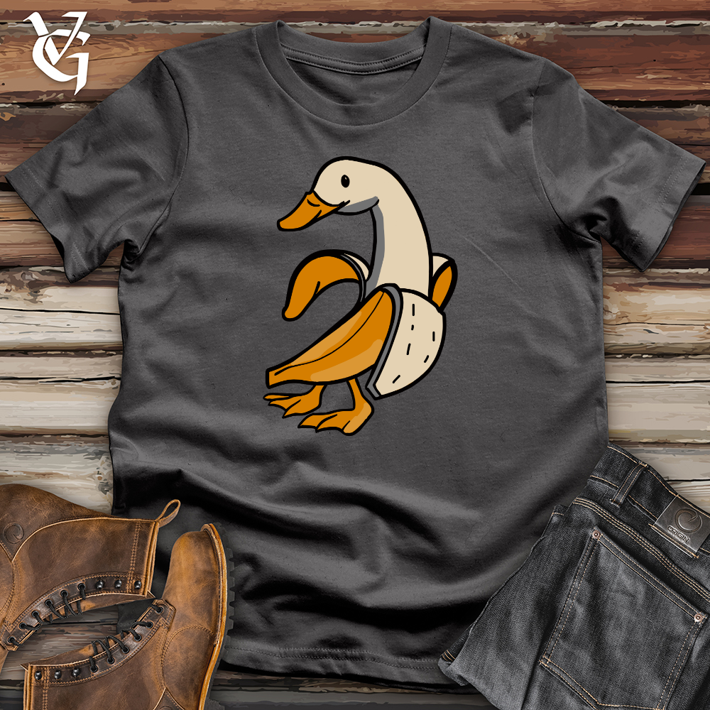 Viking Goods Banana Goose Softstyle Tee Charcoal / L