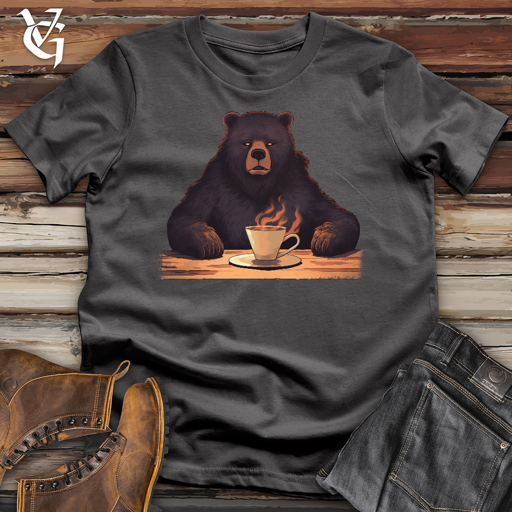 Viking Goods Bear Coffee Cloud Softstyle Tee Charcoal / L