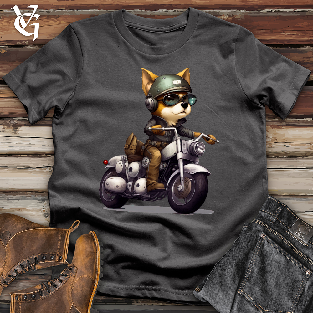 Viking Goods Biker Dog Softstyle Tee Charcoal / L