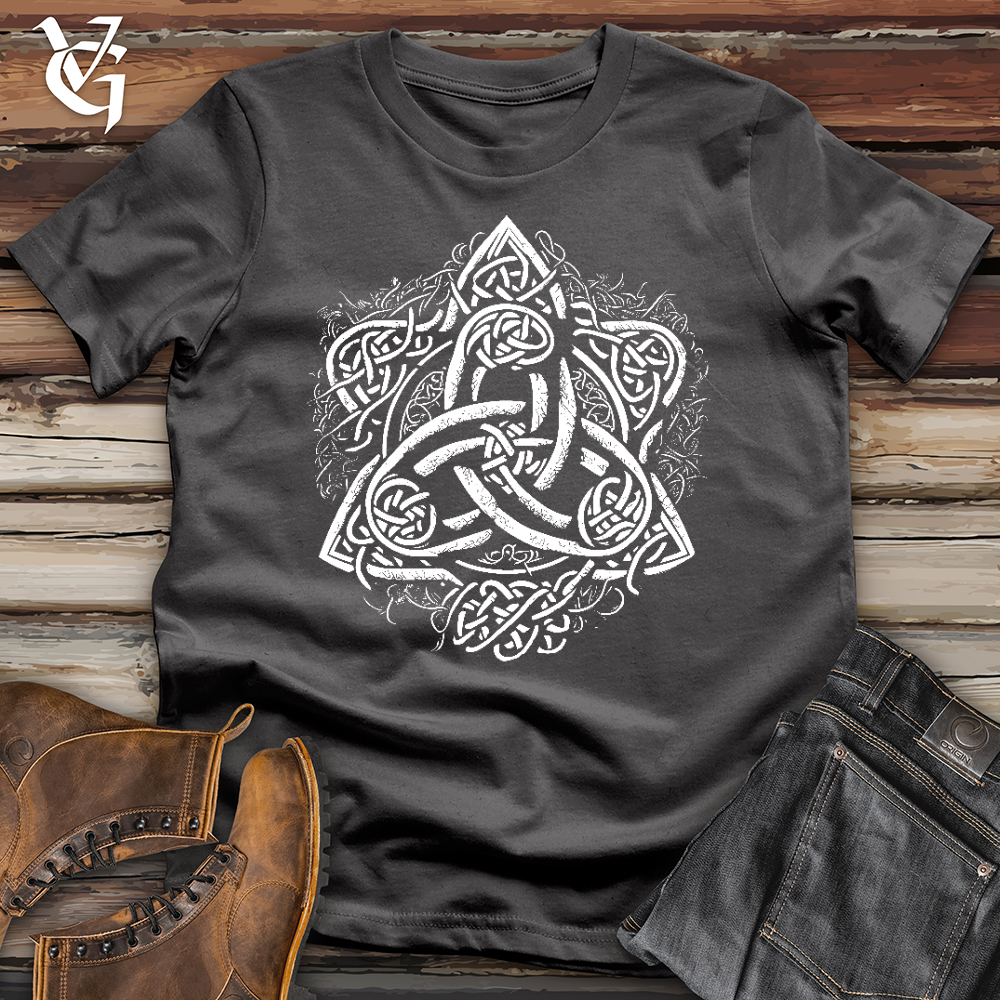 Viking Goods Celtic Trinity Softstyle Tee Charcoal / L