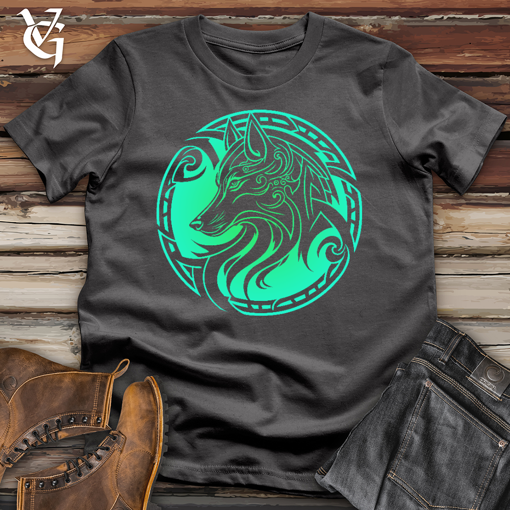 Viking Goods Celtic Wolf Softstyle Tee Charcoal / L