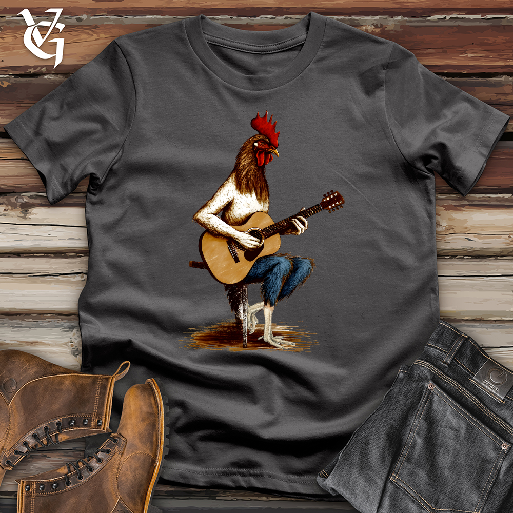 Viking Goods Chicken Guitarist Softstyle Tee Charcoal / L