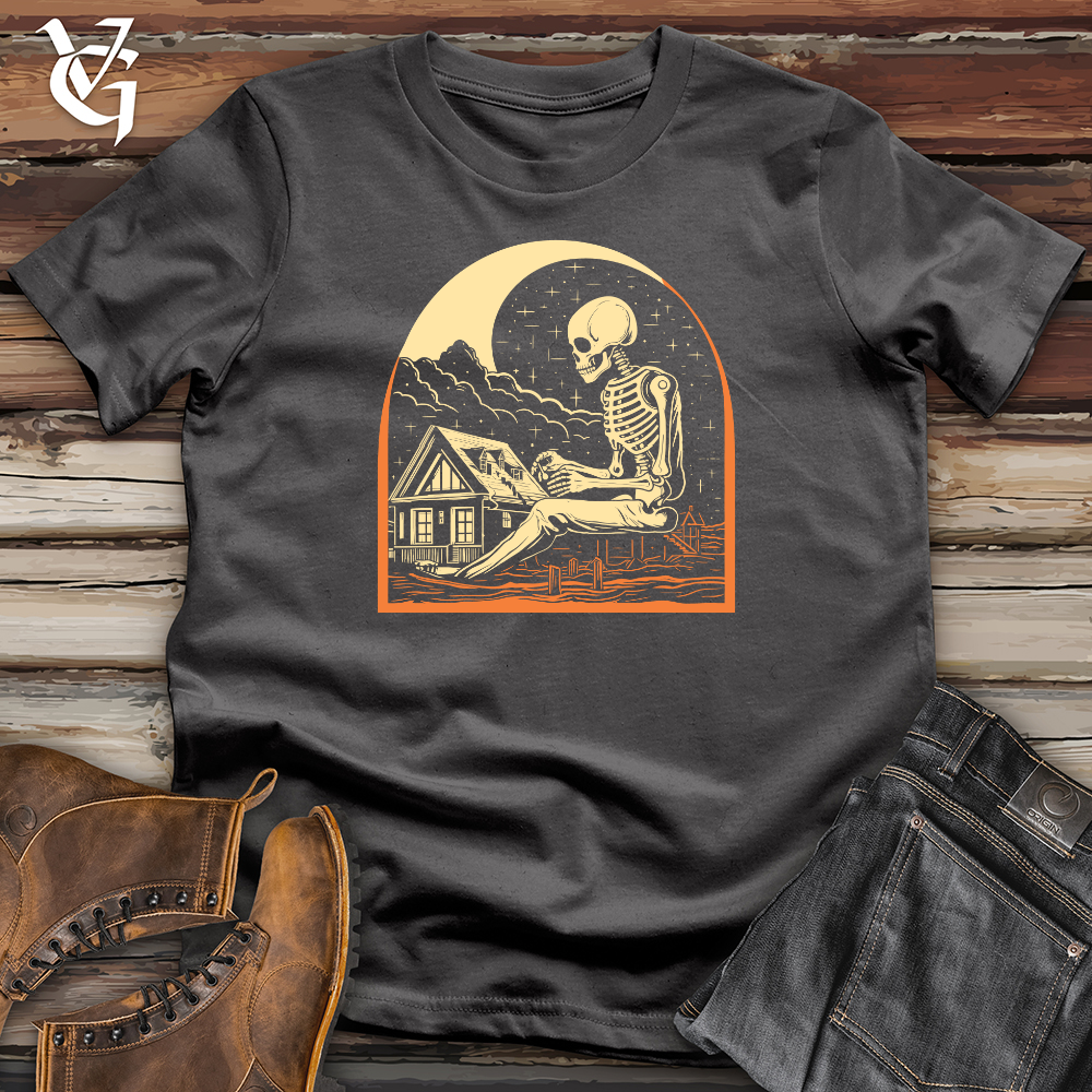 Viking Goods Cosmic Builder Skeleton Softstyle Tee Charcoal / L
