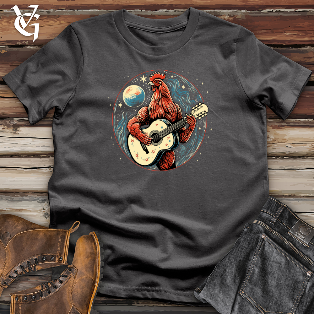 Viking Goods Cosmic Guitar Chicken Strum Softstyle Tee Charcoal / L