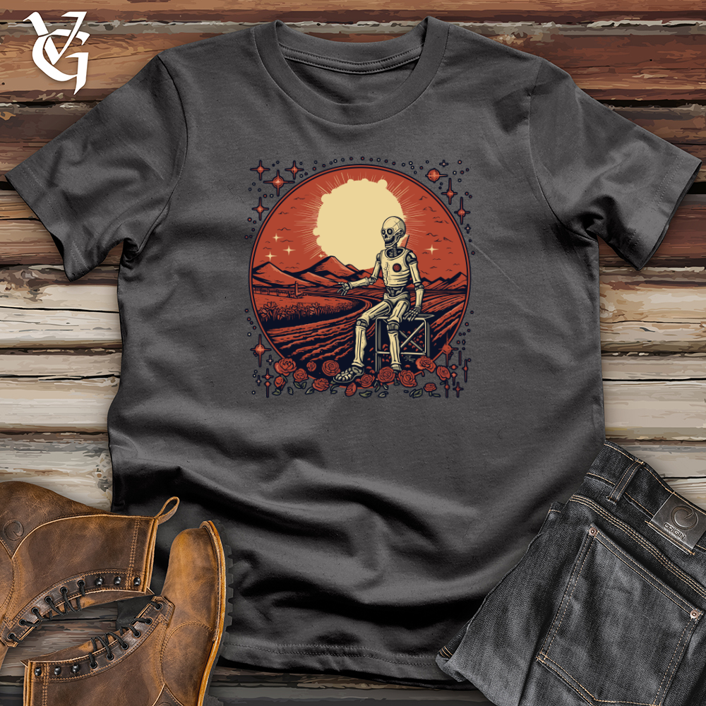 Viking Goods Cosmic Harvest Farmer Softstyle Tee Charcoal / L