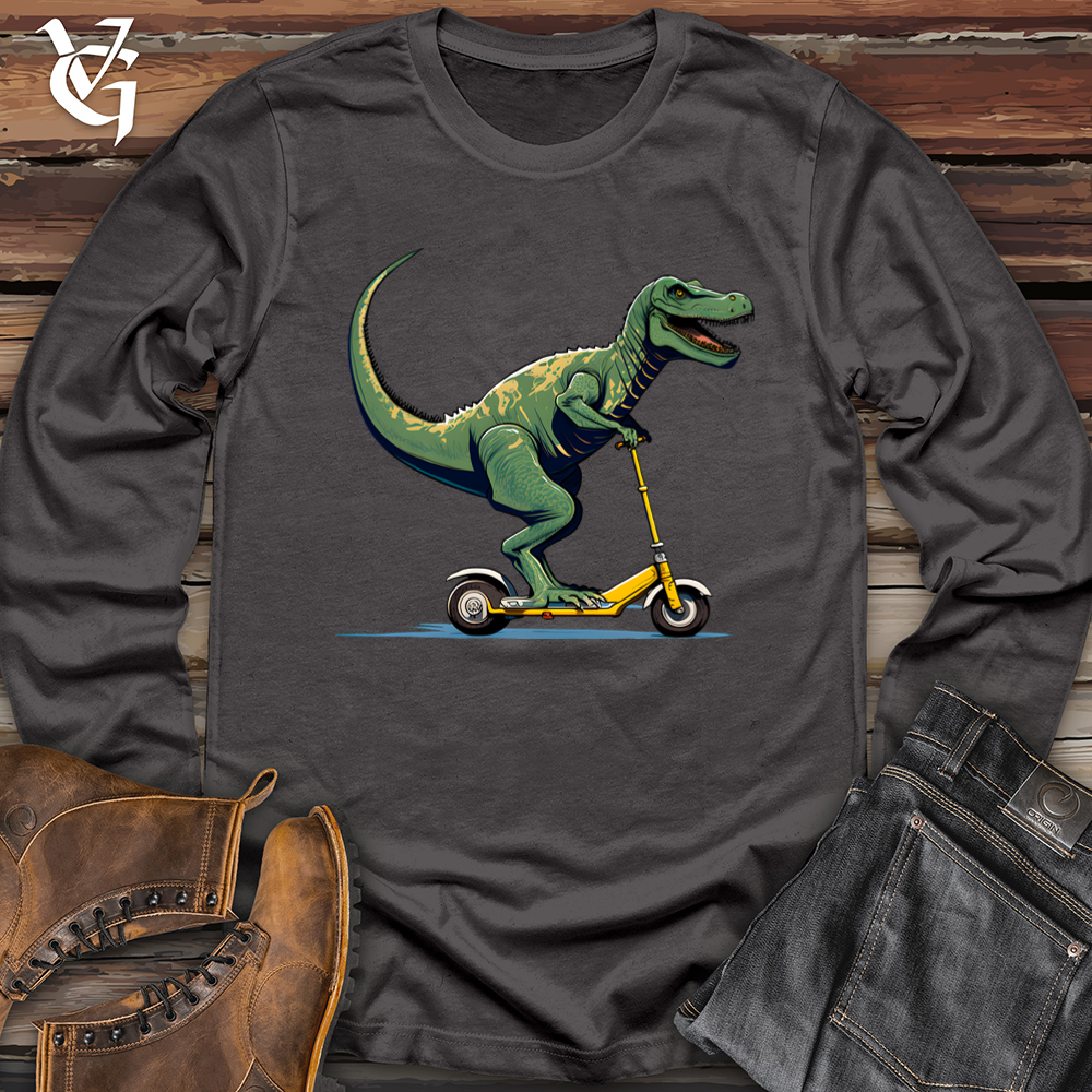 Viking Goods Dino Scoot Softstyle Long Sleeve Charcoal / L