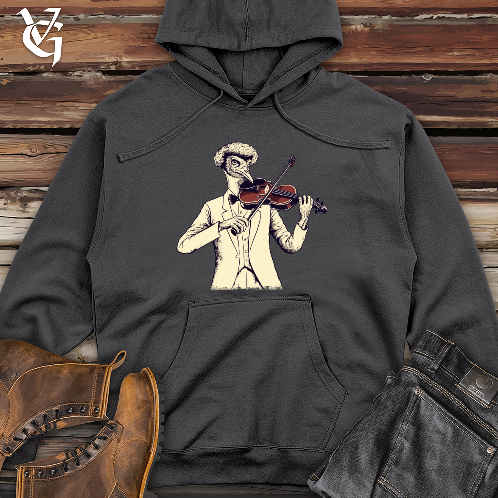 Viking Goods Emu Classical Virtuoso Midweight Hooded Sweatshirt Charcoal / L