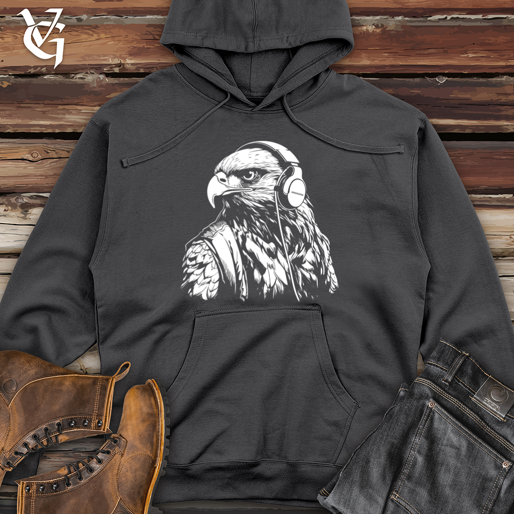 Viking Goods Falcon Sound Check Midweight Hooded Sweatshirt Charcoal / L