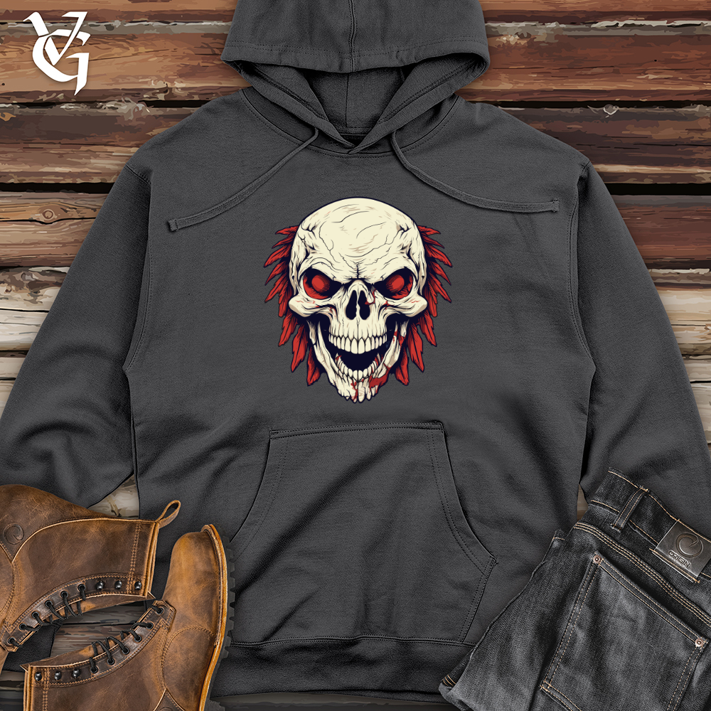 Viking Goods Fierce Guardians Crest Midweight Hooded Sweatshirt Charcoal / L