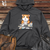 Viking Goods Hamster Accountant Crunch Midweight Hooded Sweatshirt Charcoal / L