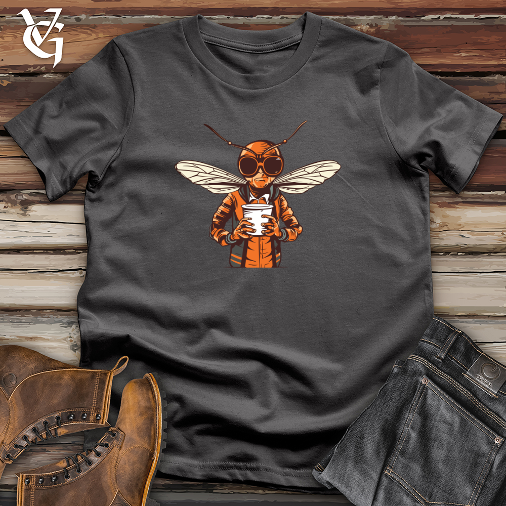 Viking Goods Hornet Buzz Blend Coffee Sip Softstyle Tee Charcoal / L