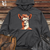 Viking Goods Llama Geek Chic Midweight Hooded Sweatshirt Charcoal / L