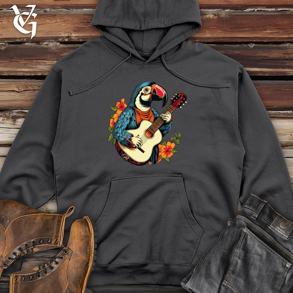 Viking Goods Melodic Beaks Midweight Hooded Sweatshirt Charcoal / L