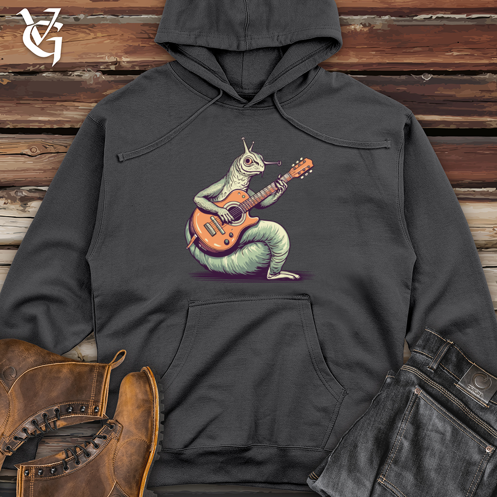 Viking Goods Melody Carrying Snail Midweight Hooded Sweatshirt Charcoal / L