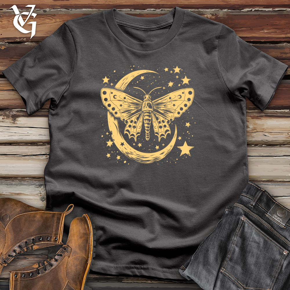 Viking Goods Moth Lunar Dreams Softstyle Tee Charcoal / L