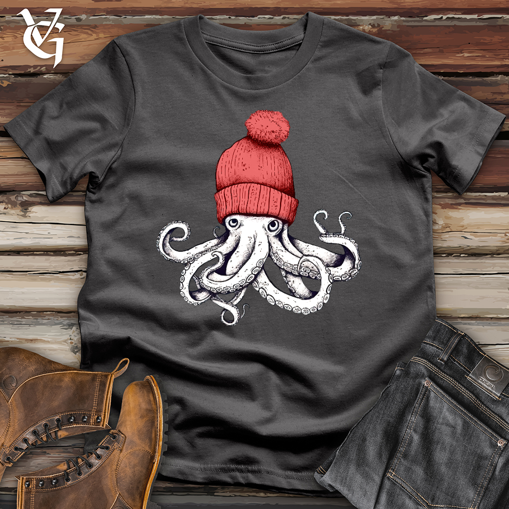 Viking Goods Octopus Chillin Softstyle Tee Charcoal / L