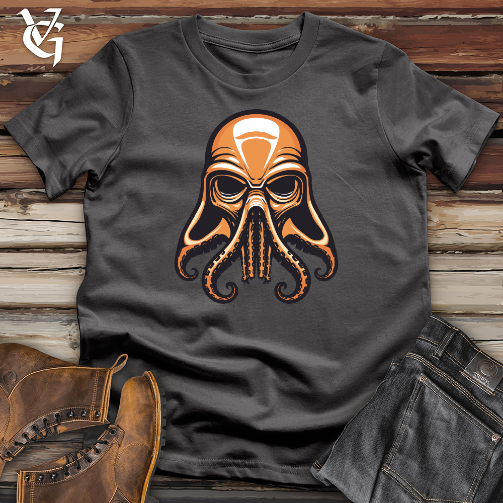 Viking Goods Octopus Helmet Softstyle Tee Charcoal / L