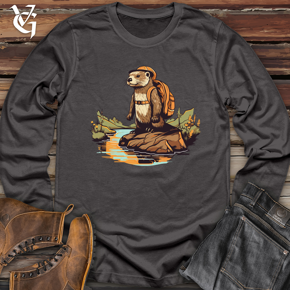 Viking Goods Otter Outdoor Hiking Expedition Softstyle Long Sleeve Charcoal / L