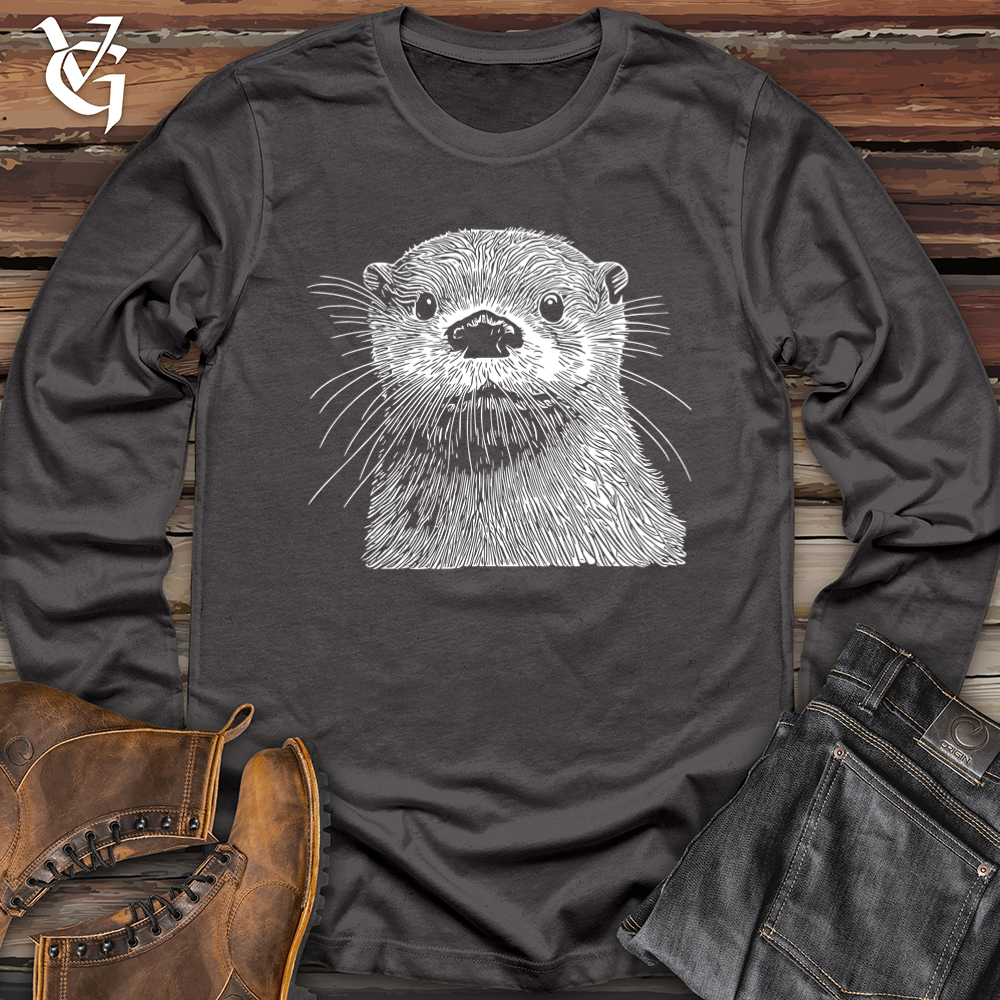 Viking Goods Otter Softstyle Long Sleeve Charcoal / L