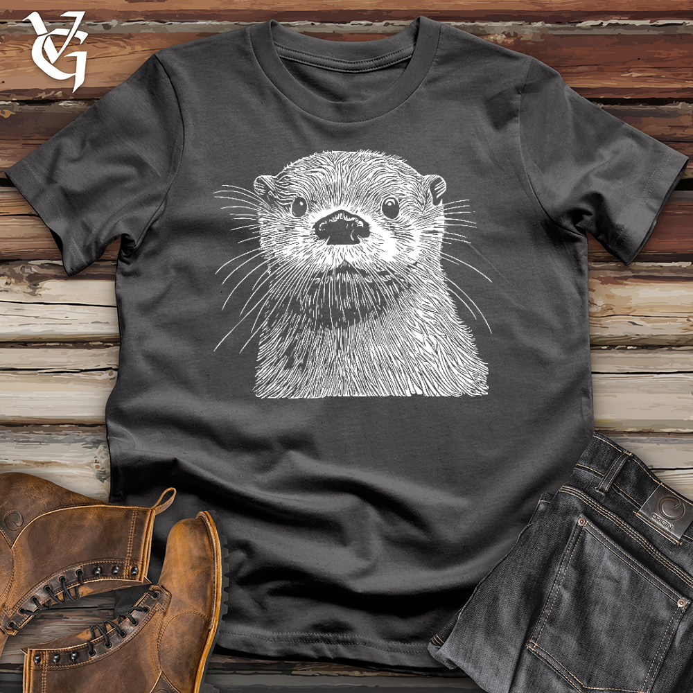 Viking Goods Otter Softstyle Tee Charcoal / L