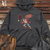 Viking Goods Owl Tennis Champion Midweight Hooded Sweatshirt Charcoal / L