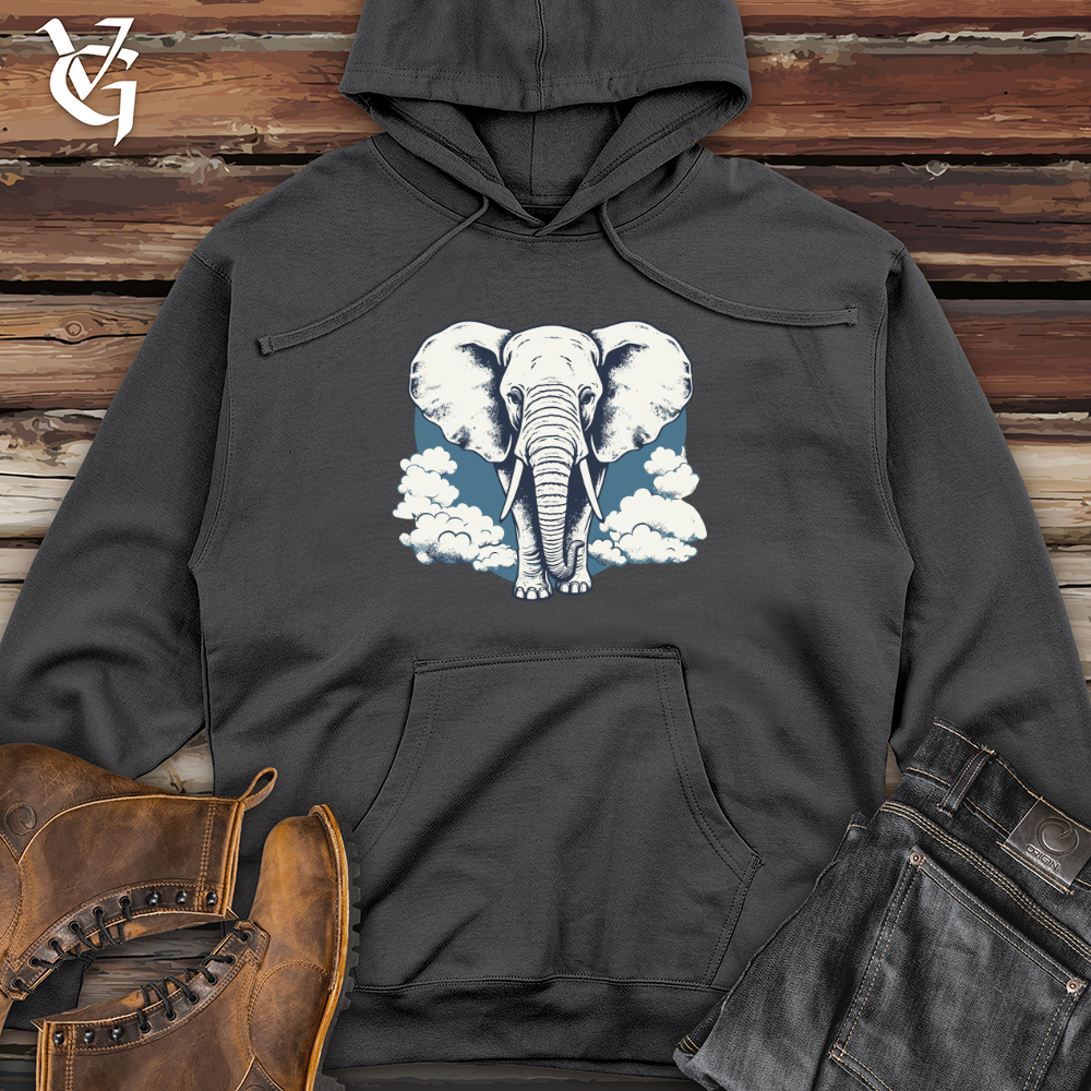 Viking Goods Pachyderm Puffs Midweight Hooded Sweatshirt Charcoal / L