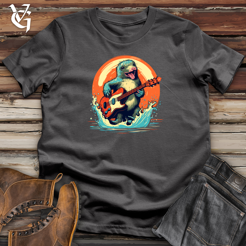Viking Goods Platypus Aquatic Guitar Softstyle Tee Charcoal / L