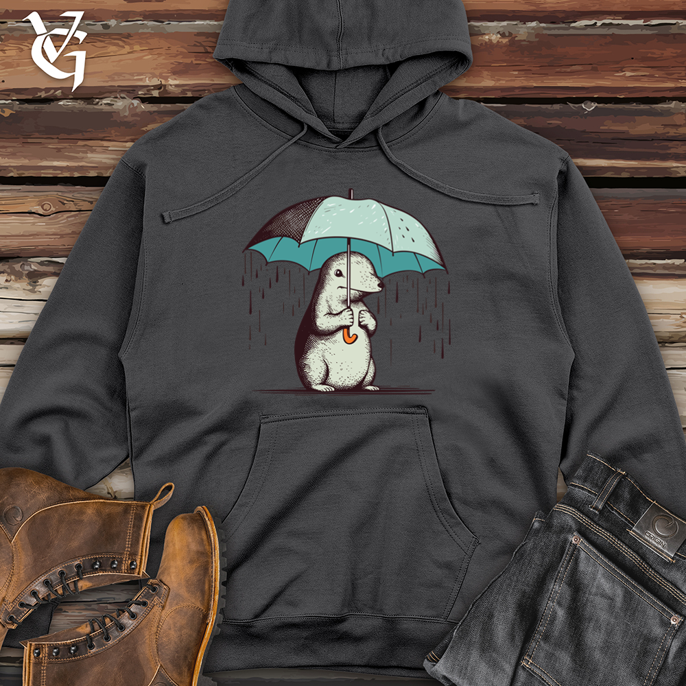 Viking Goods Platypus Downpour Midweight Hooded Sweatshirt Charcoal / L