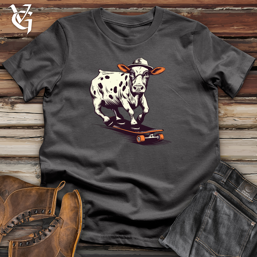 Viking Goods Radical Bovine Skater Softstyle Tee Charcoal / L