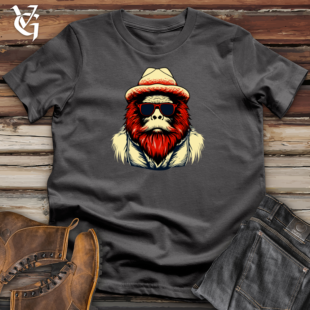 Viking Goods Retro Boss Yeti Softstyle Tee Charcoal / L