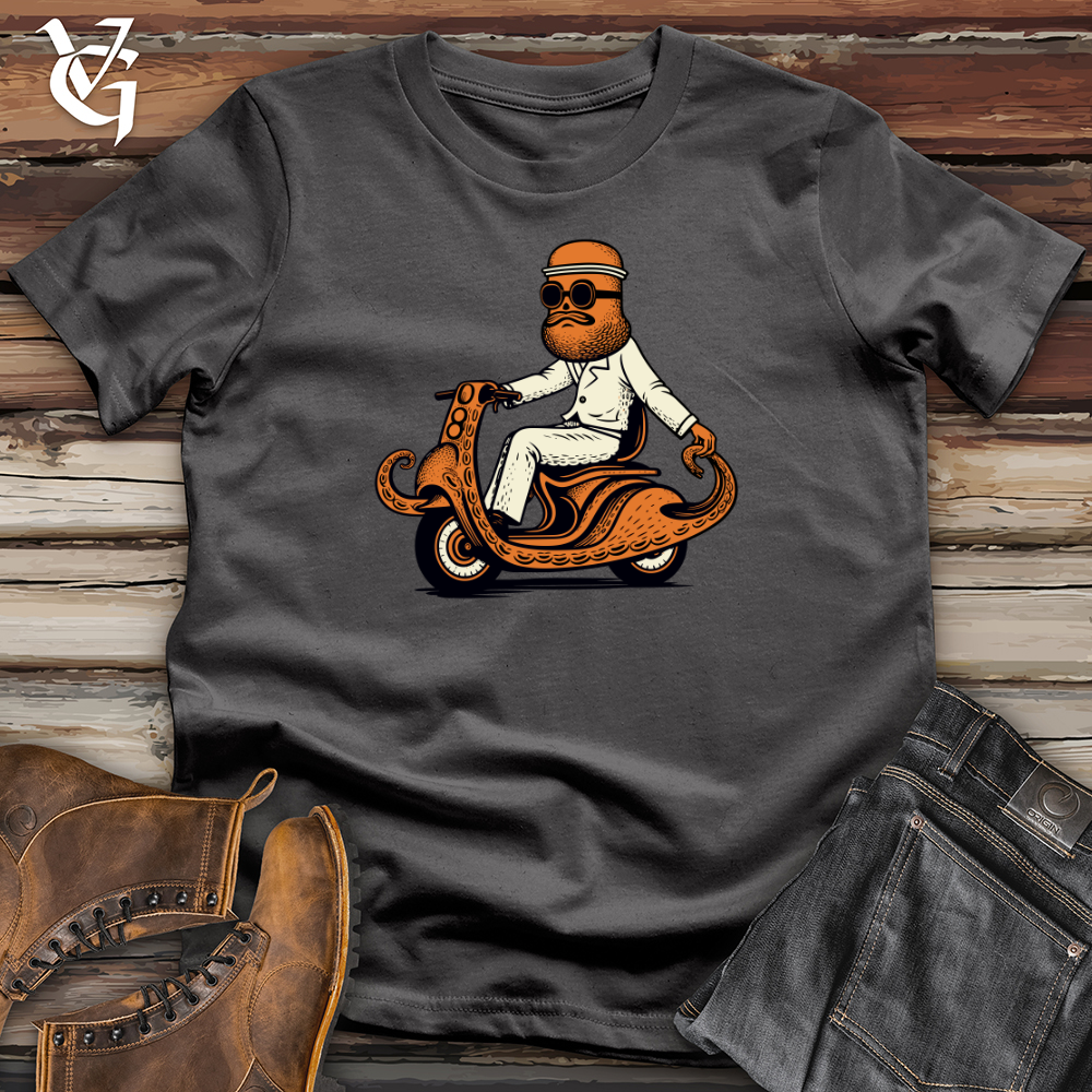 Viking Goods Retro Octoglide Softstyle Tee Charcoal / L