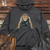 Viking Goods Retro Push Up Cheetah Midweight Hooded Sweatshirt Charcoal / L