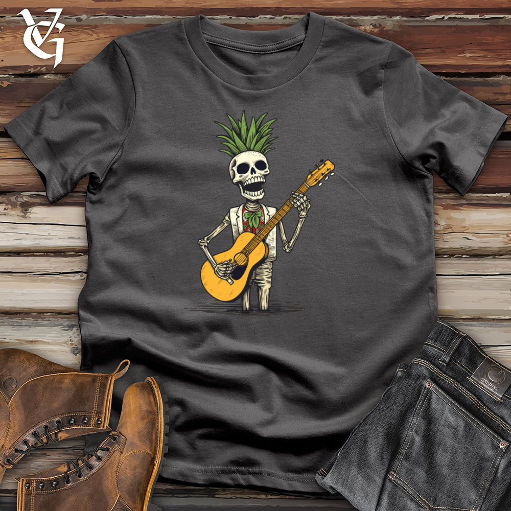 Viking Goods Retro Rhythm Pineapple Softstyle Tee Charcoal / L