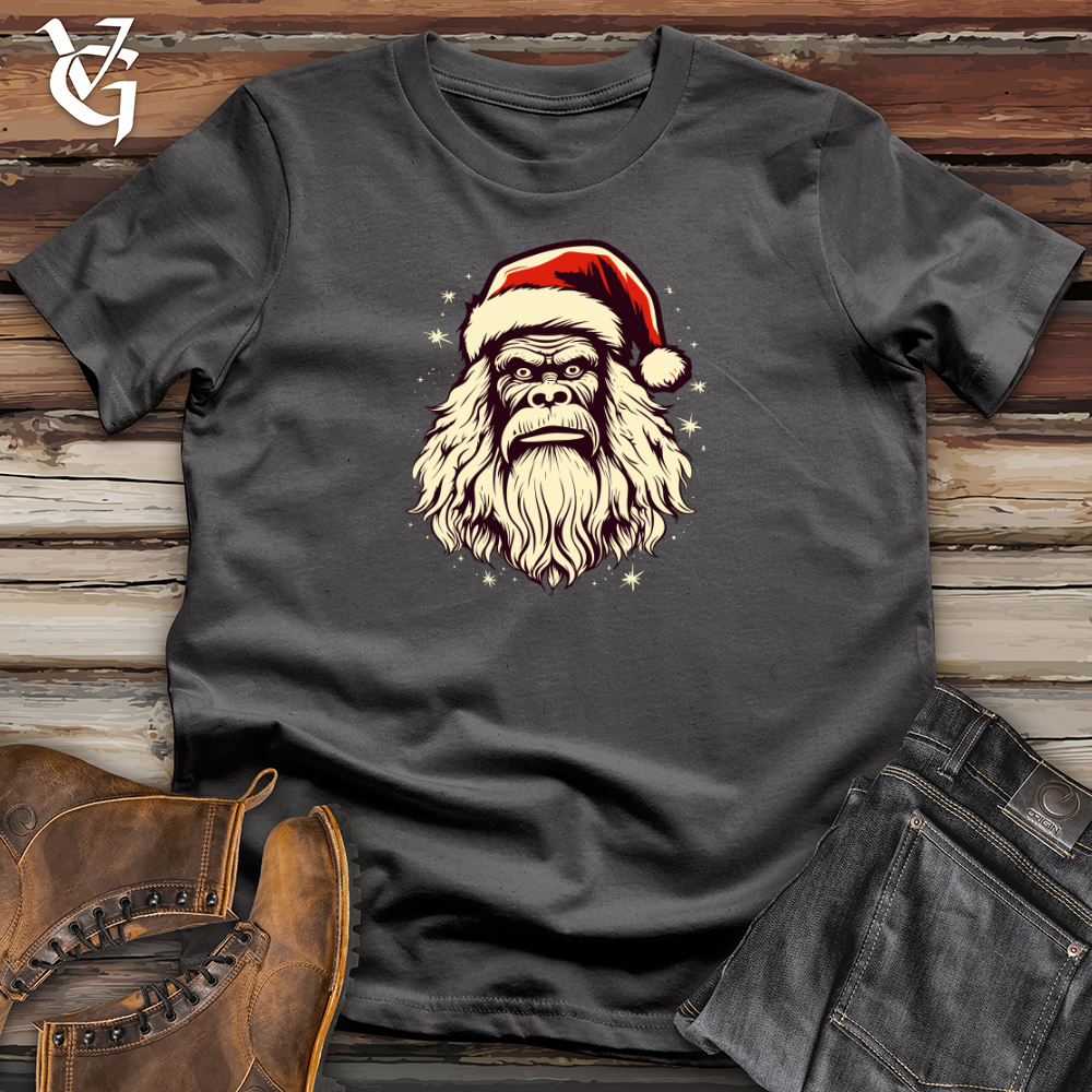 Viking Goods Retro Santa Sasquatch Softstyle Tee Charcoal / L