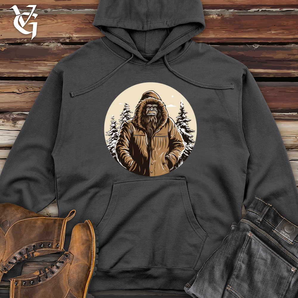 Viking Goods Sasquatch Chill Midweight Hooded Sweatshirt Charcoal / L