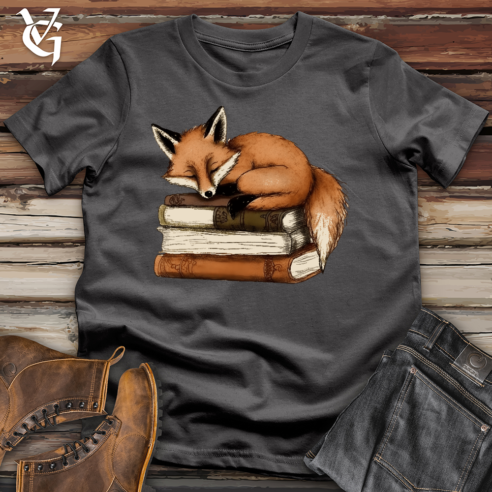 Viking Goods Sleep Fox Softstyle Tee Charcoal / L