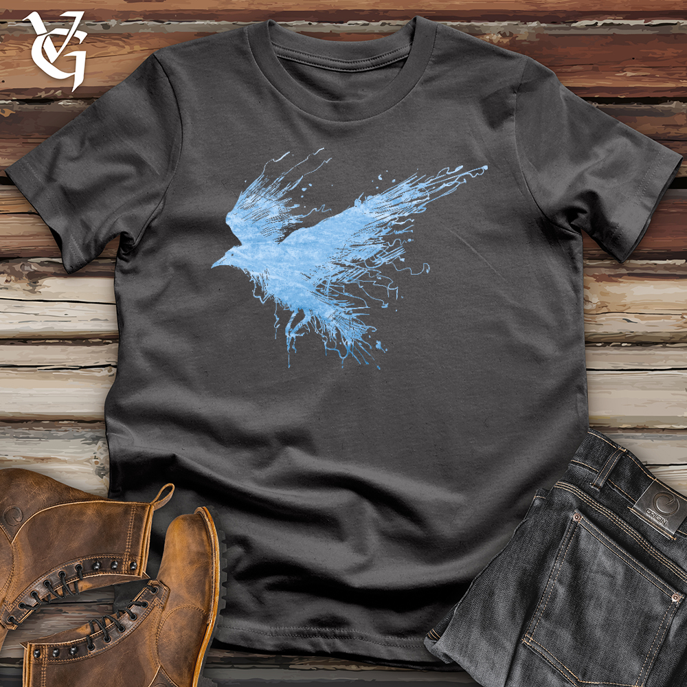 Viking Goods Smokey Winter Raven Softstyle Tee Charcoal / L