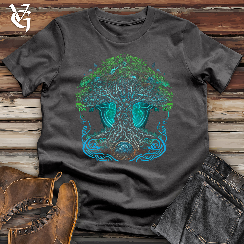 Viking Goods Spirit of Yggdrasil Softstyle Tee Charcoal / L