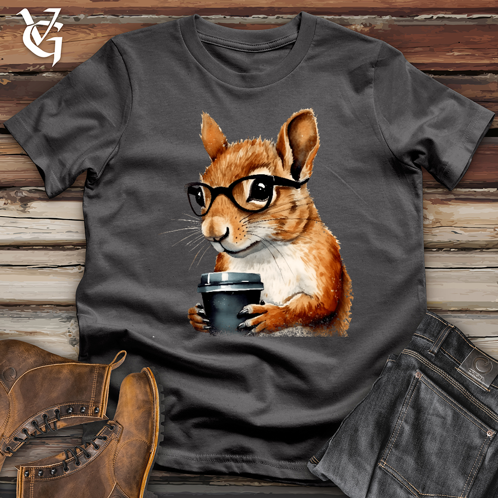 Viking Goods Squirrel Boss Softstyle Tee Charcoal / L