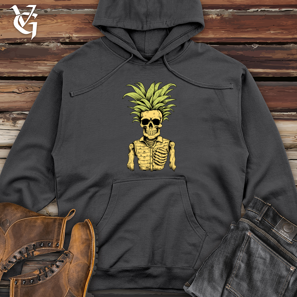 Viking Goods Surreal Pineapple Shenanigans Midweight Hooded Sweatshirt Charcoal / L