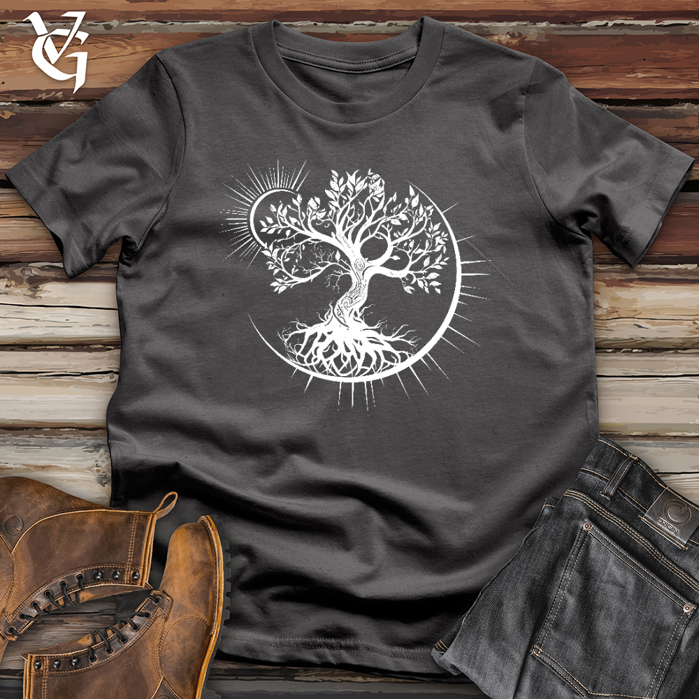 Viking Goods Tree of Moon Softstyle Tee Charcoal / L