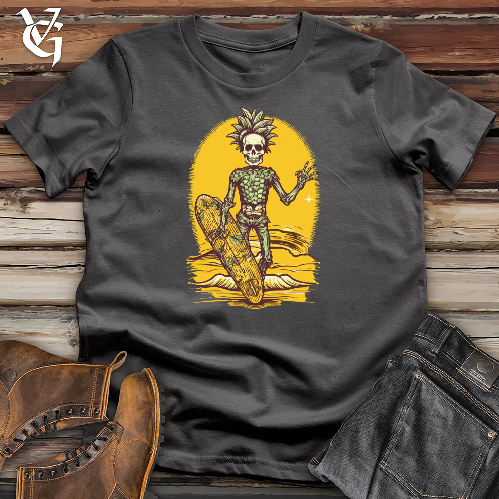 Viking Goods Tropical Bone Surfer Softstyle Tee Charcoal / L