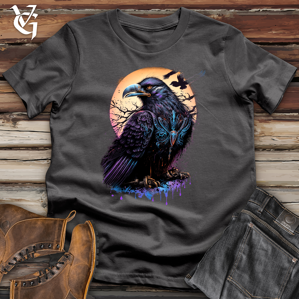 Viking Goods Viking Raven 02 Softstyle Tee Charcoal / L