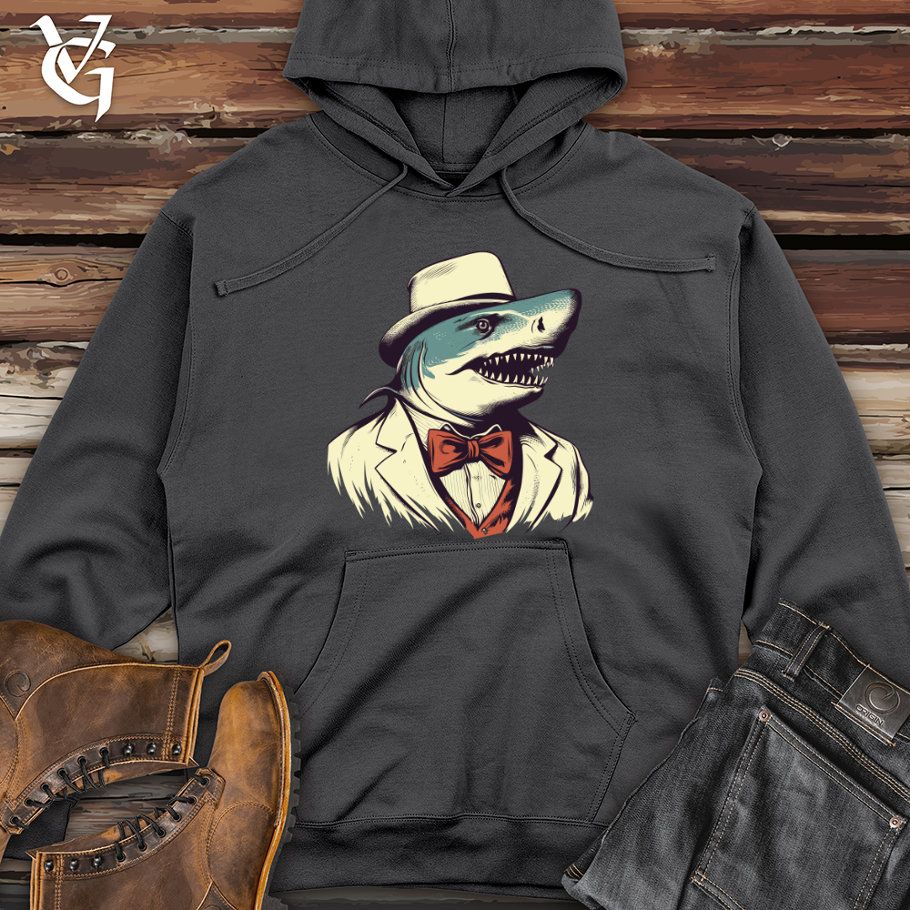 Viking Goods Vintage Sharkster Midweight Hooded Sweatshirt Charcoal / L