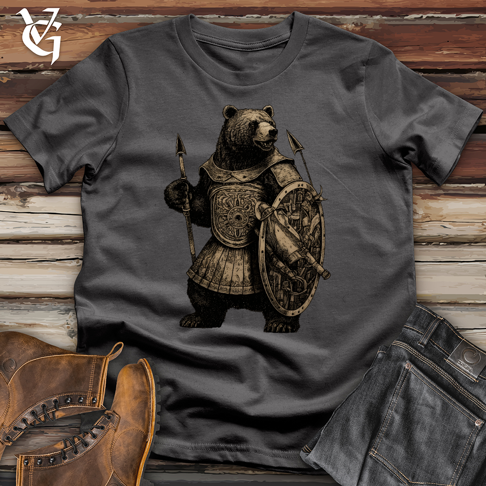 Viking Goods Warrior Bear Softstyle Tee Charcoal / L
