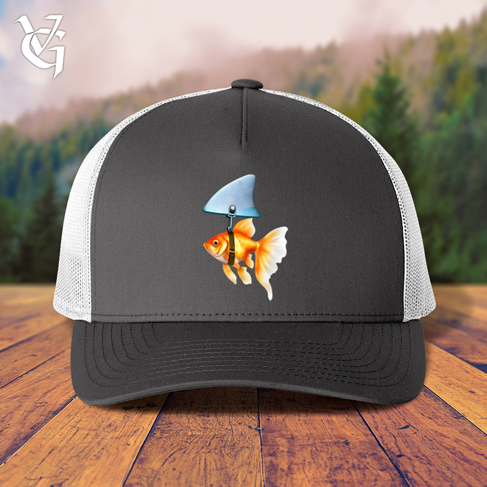 Viking Goods Goldfish Shark Fin Trucker Cap Charcoal/ White