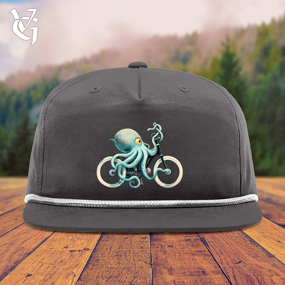 Viking Goods Octobike Snapback Cap Charcoal/ White